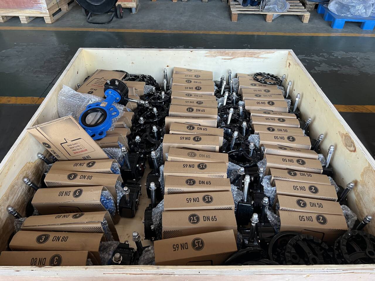 Satu kumpulan produk dari Zhongguan Valve telah berjaya dieksport ke luar negara!