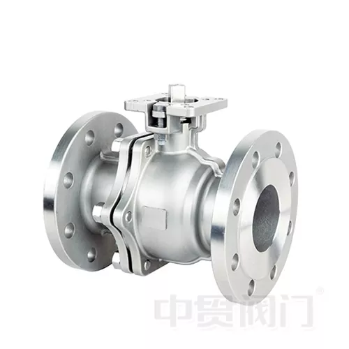 Asme Standard Flange Platform Tinggi Valve Ball Stainless Steel