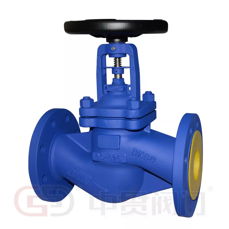 Din Standard Bellows Sealed Globe Valve